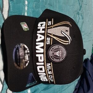 Inter Miami CF New Era 2025 MLS Cup Champions Locker Room 9SEVENTY AdjustableHat